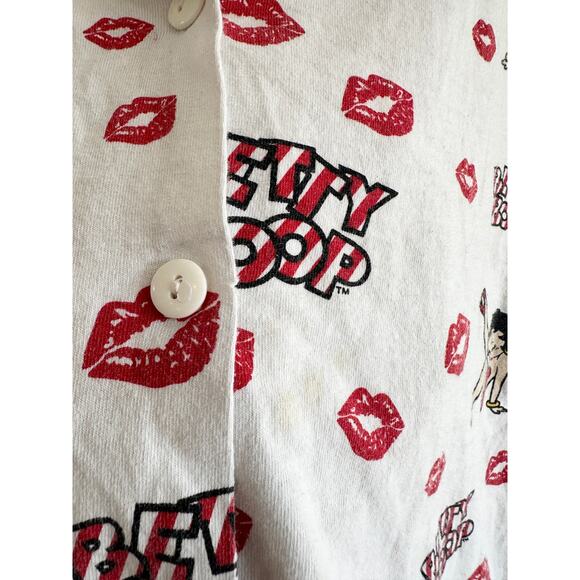 Y2K Betty Boop Crop Button Up size large - Picture 9 of 11